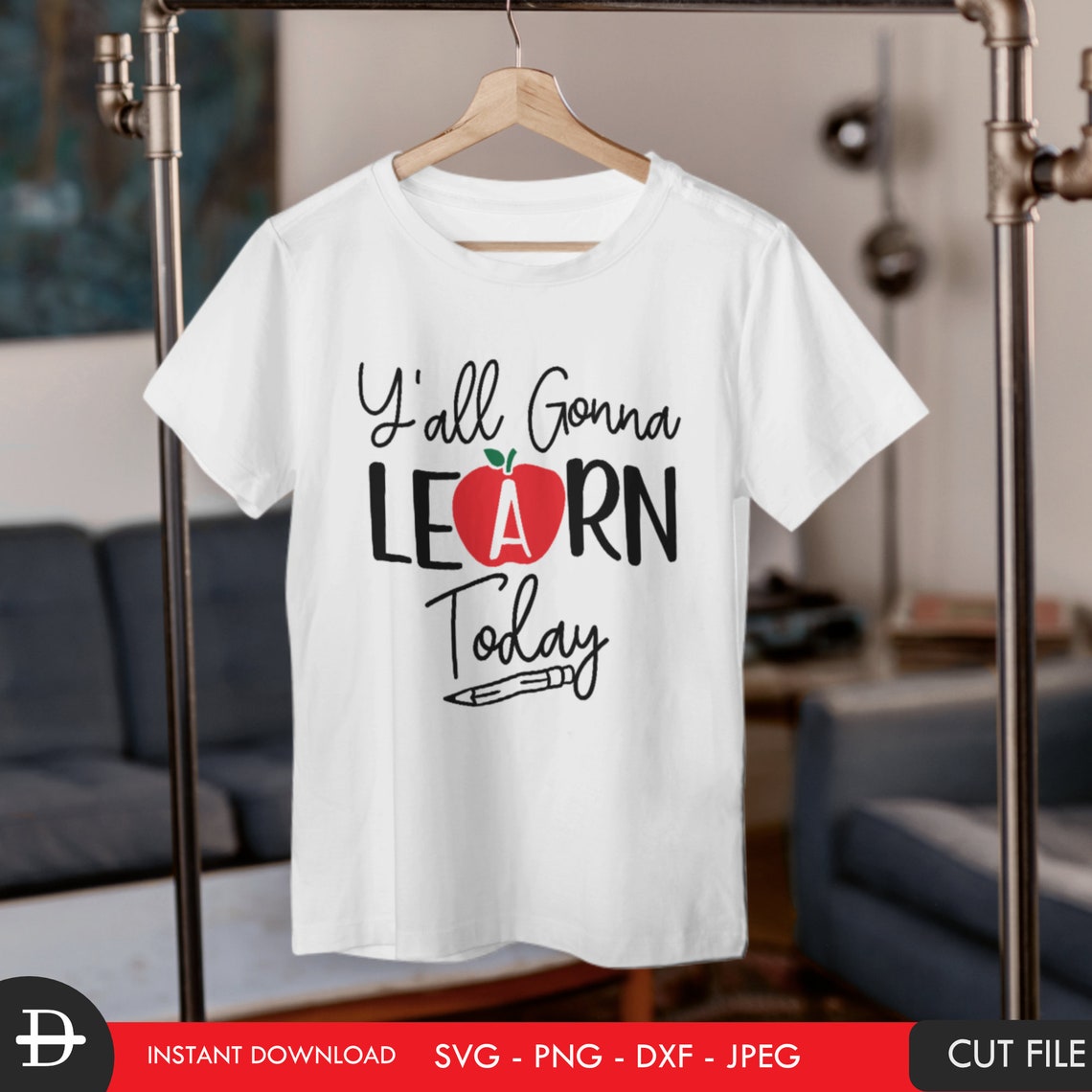Y'all Gonna Learn Today svg Back to school teacher shirt | Etsy