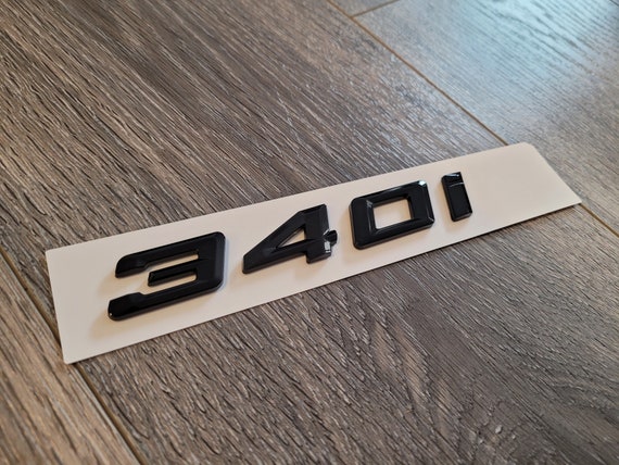 Für BMW 320d Emblem Logo Kofferraumabzeichen Aufkleber Schwarz glänzend Für BMW 320d Emblem Logo Kofferraumabzeichen Aufkleber Schwarz glänzend