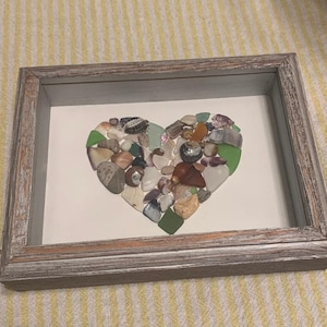 Shell/Seaglass Shadow Box