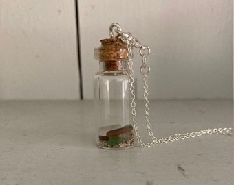 Seaglass In A Bottle