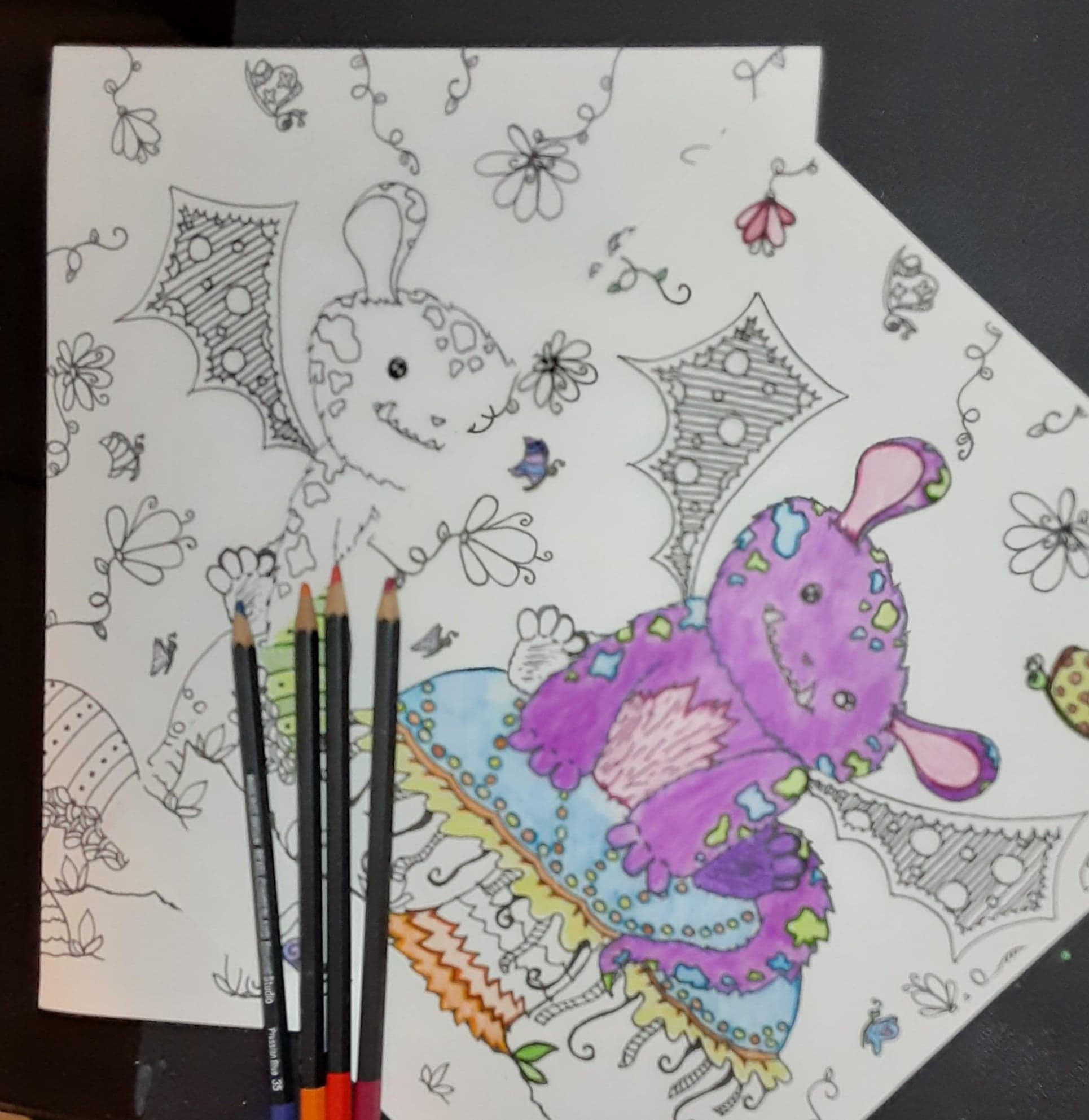 Custom Coloring Page PLUS FREE PAGE Coloring For All Ages | Etsy