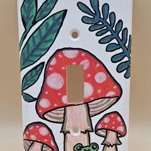 Painted Light Switch Cover