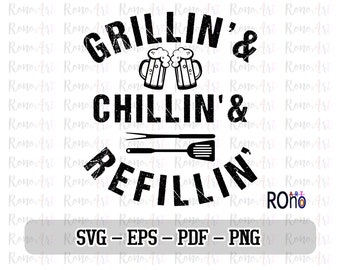 Download Grillin Chillin Svg Etsy