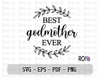 Download Best Godmother Svg Etsy