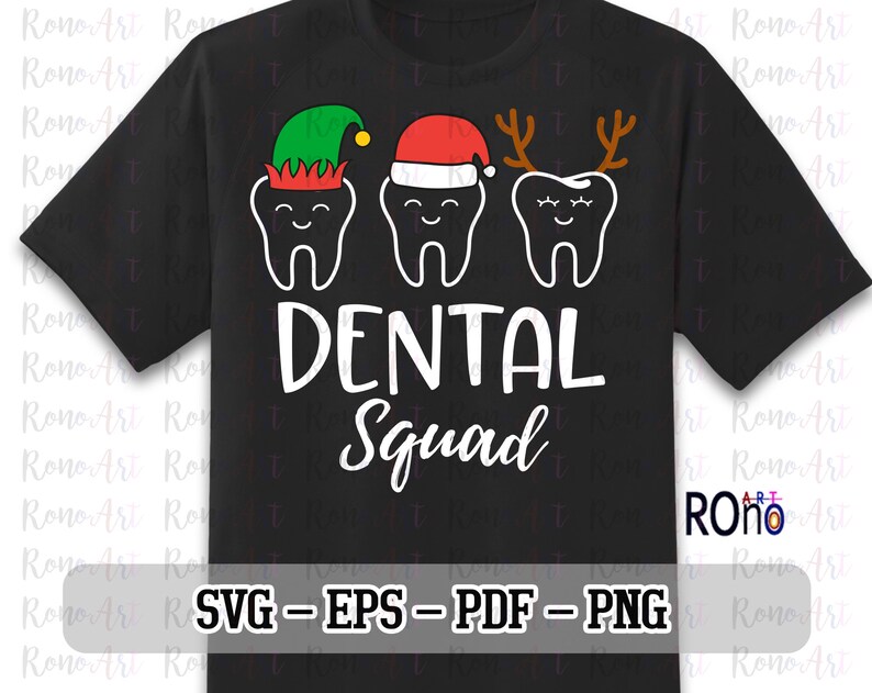 Download Digital Instant Download Dental Squad Svg Christmas Svg | Etsy