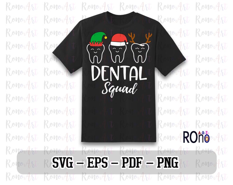 Download Digital Instant Download Dental Squad Svg Christmas Svg | Etsy