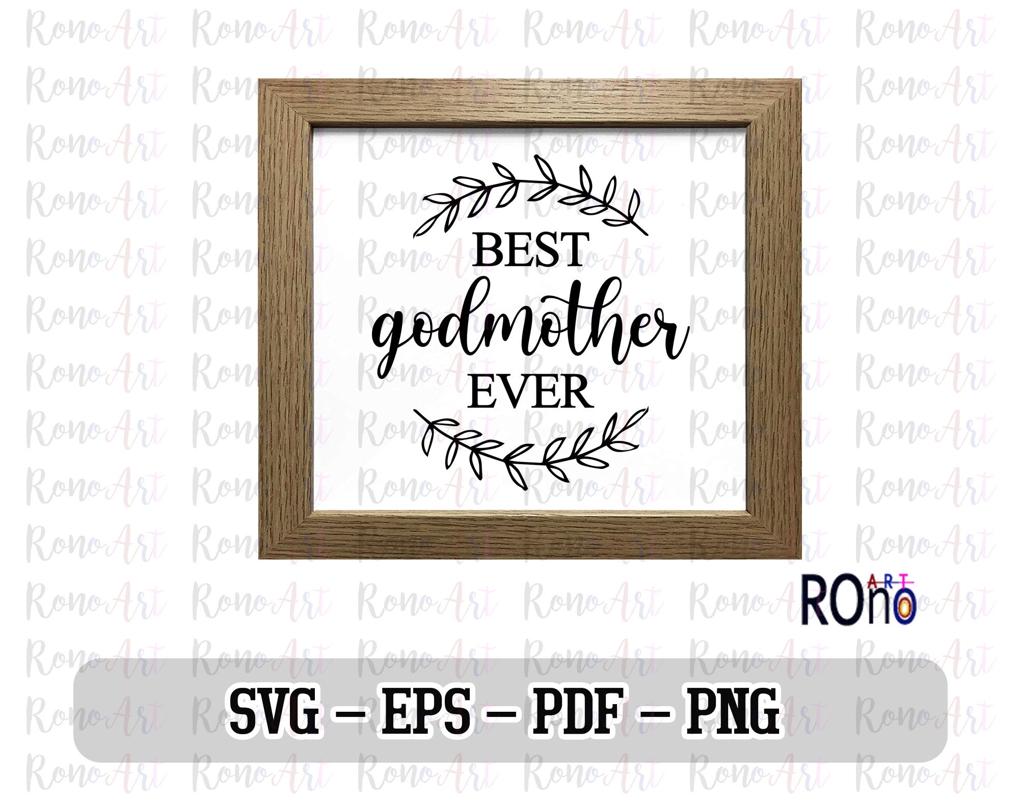 Digital Instant Download Best Godmother Ever Svg Mama Svg ...