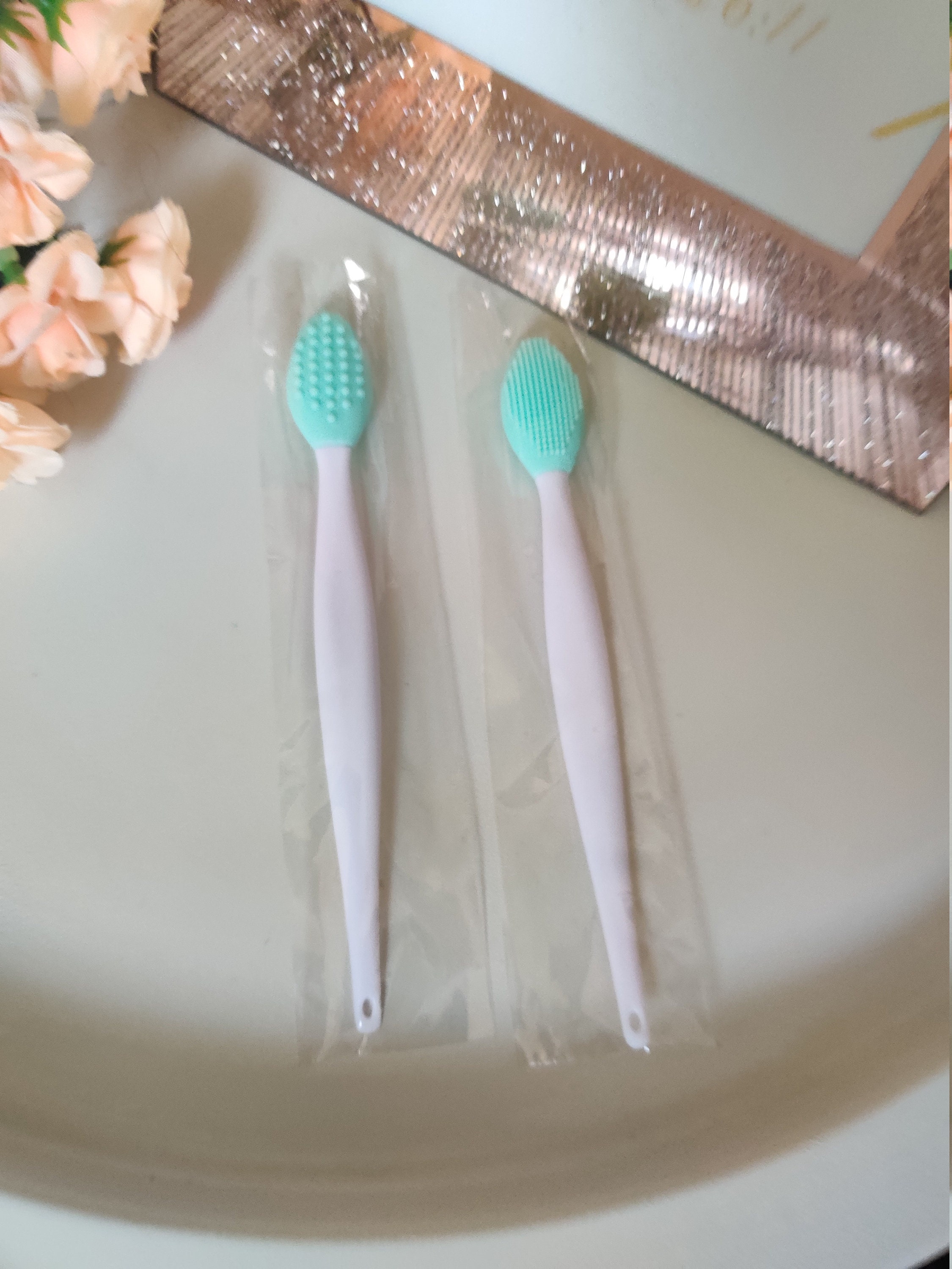 Facial Exfoliating Tool & free gift Lip exfoliating brush and Etsy