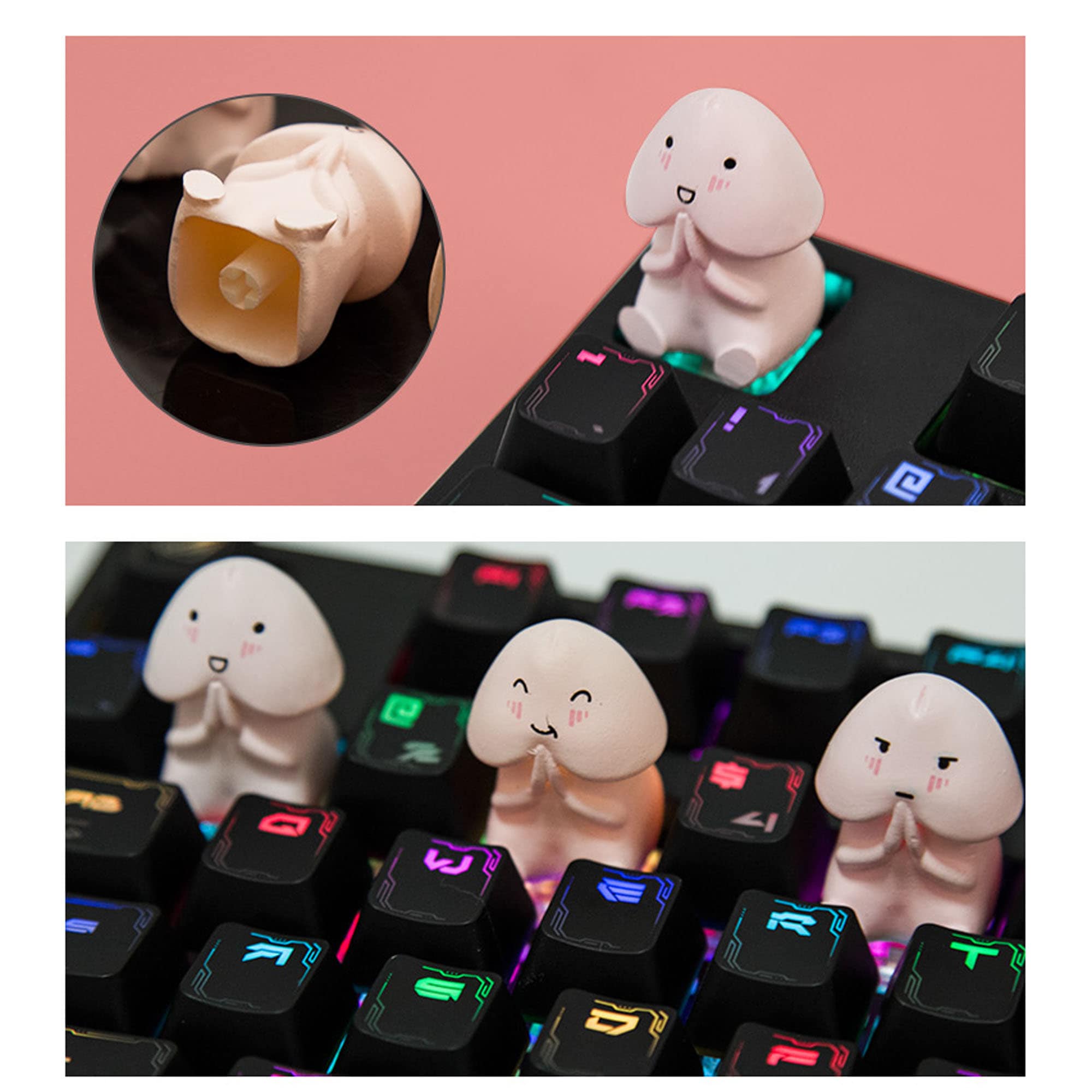 Funny Keyboard Caps Metal Keyboard Replacement Keys Etsy