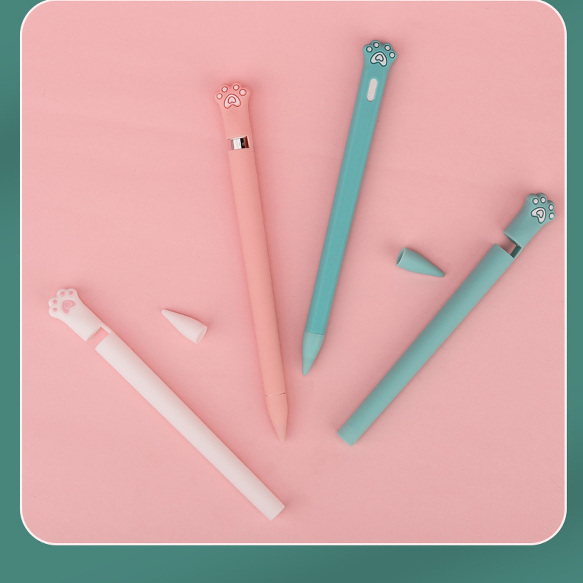 Cat Paw Apple Pencil Protecter Case Cute Apple Pencil Skin Etsy