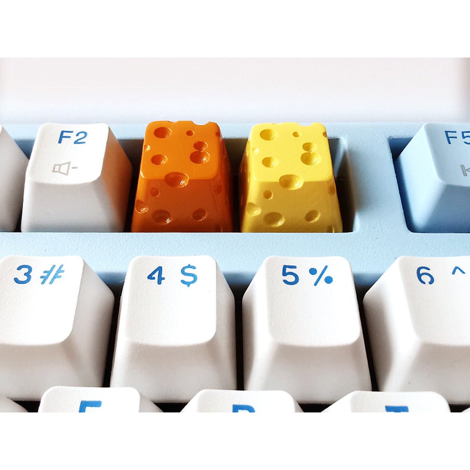 Cheese Resin Keyboard Caps Keycap For Mechanical Keyboard Etsy