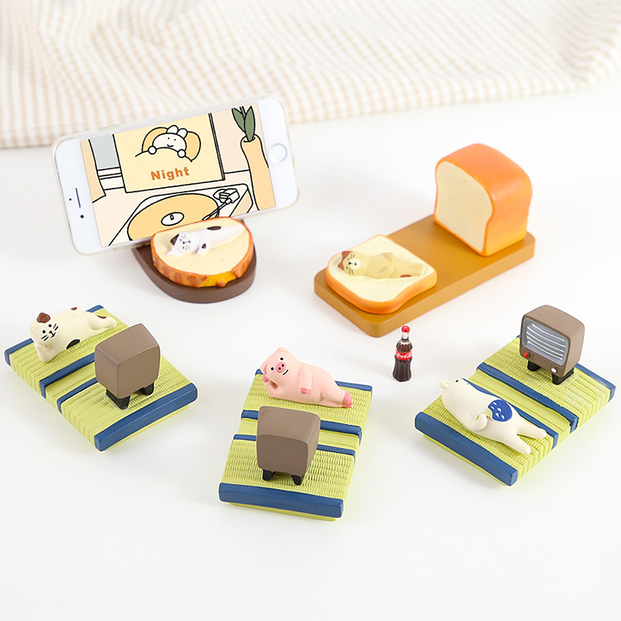 Creative Mobile Phone Holder Multifunction Small Desktop Etsy