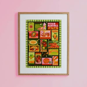 Mangoes and Matches Illustration