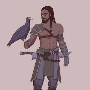 Custom RPG or Original Character Drawing