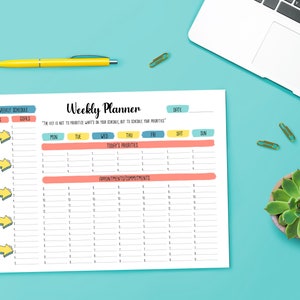 Week Planner from &quot;7 Habits of Hihgly Effective People&quot;