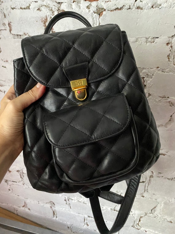 Rykiel quilted backpack