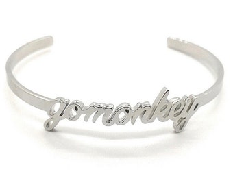 Edelstahl Armreif Women GoMonkey