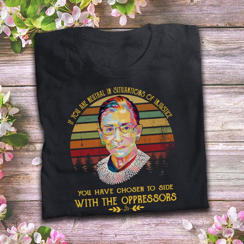 Ruth Bader Ginsburg Notorious RBG T Shirt Feminist Gift Notorious RBG T Shirt Ruth Bader Ginsburg Quote T-Shirt