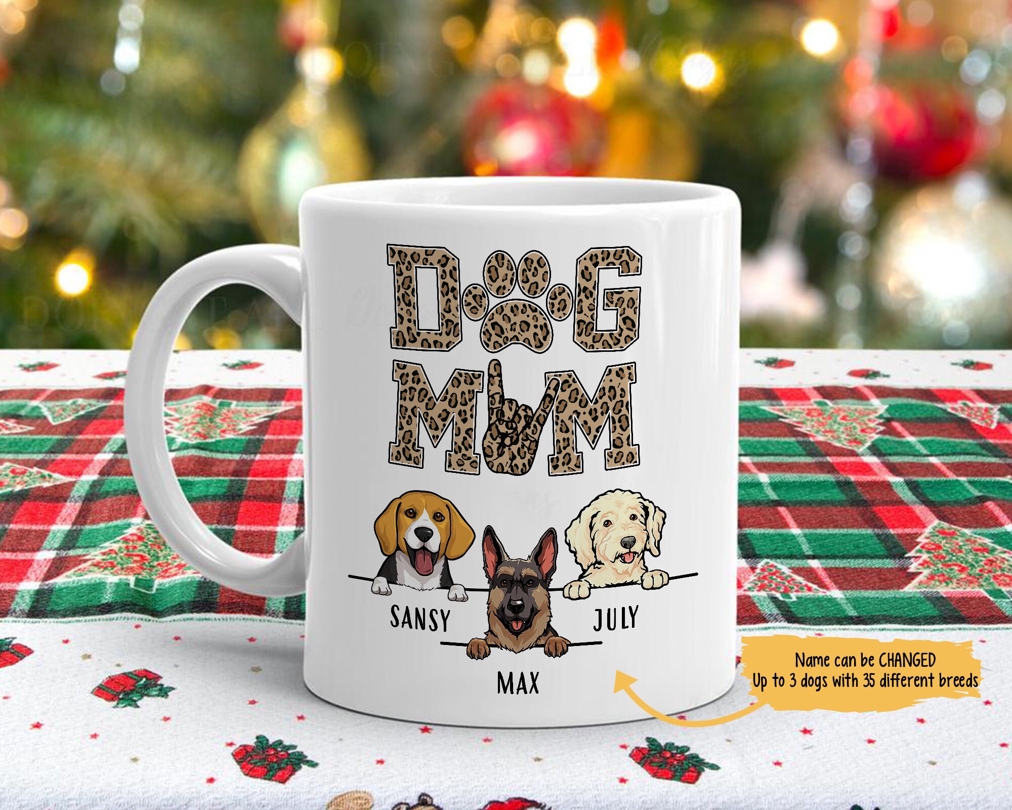 Dog Mom Mug Funny Mug Dog Lover Gift Custom Mug Dog Mug Etsy
