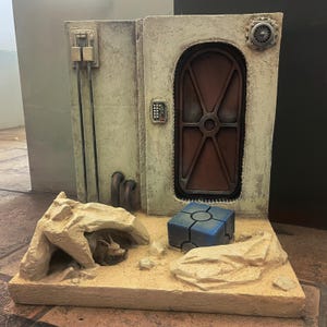 Star Wars 1/6 scale Diorama Desert House for Hot Toys action figures (Detolf size)