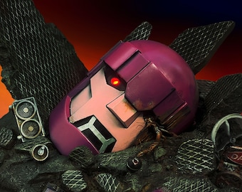 X-Men Sentinel Diorama | 1:12 Scale Action Figure Base, Light-Up Eye