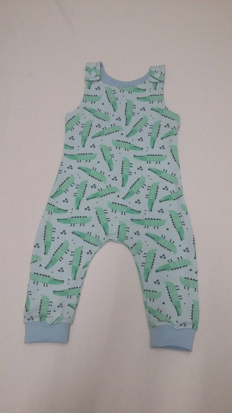 Croc overalls. Age 6-12 months. Croc overalls. Age 6-12 months.