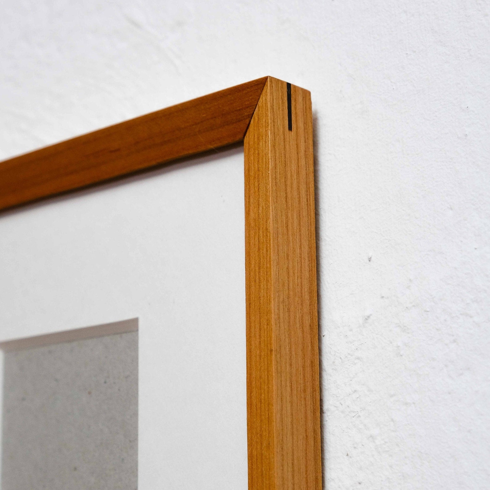 15 x 15 cm cherry solid wood picture frame with museum Etsy