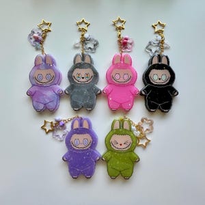 Labubu Keychain, The Monsters Keychain, Made to Order Keychain