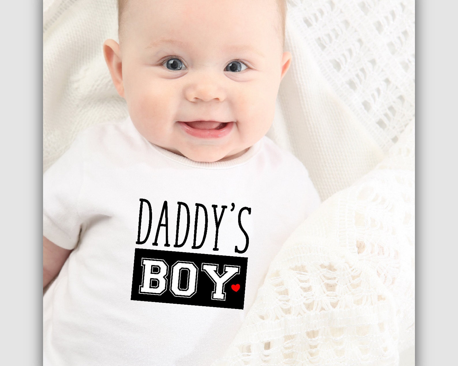 Daddy's Boy Baby Bodysuit for Toddler Infant or Newborn | Etsy