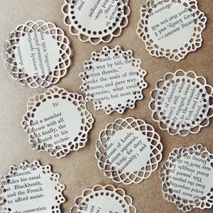 Vintage paper doilies