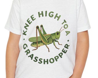 Toddler Tee: Knee High to a Grasshopper - Appalachian Saying