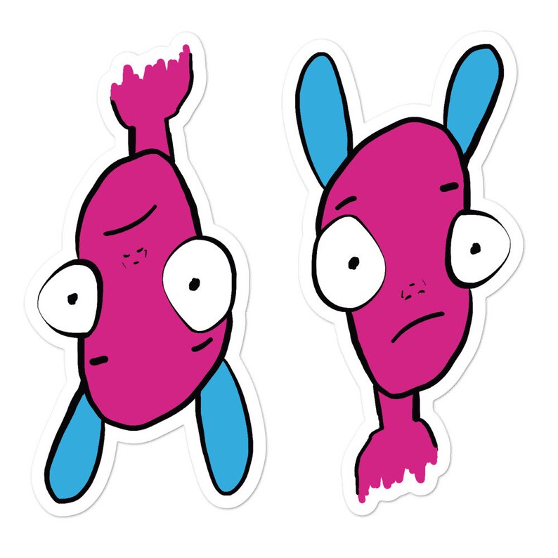 2 KoKo the Cute stickers Cartoon Kids Stickers Etsy