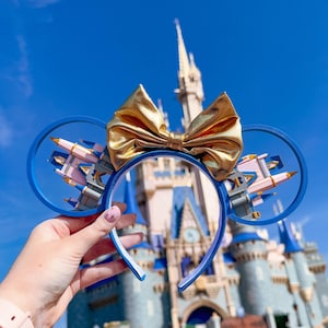Magic Kingdom Castle Inspired Minnie Ears | Magic Kingdom| Disney World | Minnie Ears | Disney Ears | Gifts for Disney Fans