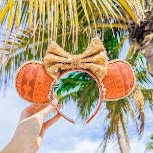 Moana Inspired Minnie Ears | Minnie Ears | Disney Ears | Gifts for Disney Fans