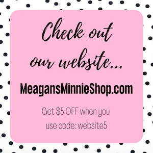 Meagan&#39;s Minnie Shop