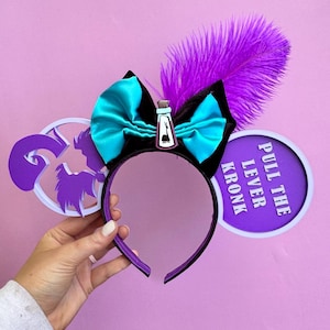 Yzma 3D Printed Inspired Minnie Ears | Emperor&#39;s New Groove | Disney Ears | 3D Printing
