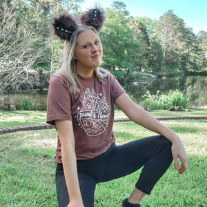 Chewbacca Inspired Minnie Ears | Star Wars Ears | Galaxy&#39;s Edge | Mickey Ears | Minnie Ears | Disney Ears | Disney Vacation