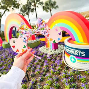 Artists’ Touch Minnie Ears | Festival of the Arts|  Epcot Ears | Minnie Ears | Disney Ears | Gifts for Disney Fans
