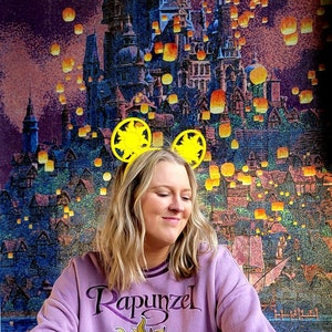 Tangled Sun Inspired Minnie Ears | Rapunzel | 3D Printed Ears | Disney Ears | Gifts for Disney Fans