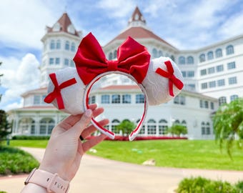 Mary Poppins Inspired Minnie Ears | Minnie Ears | Disney Ears | Gifts for Disney Fans