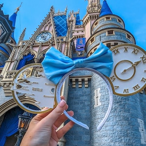 Clock Strikes Twelve Minnie Ears | Cinderella Ears | Minnie Ears | Princess Ears | Disney Ears | Gifts for Disney Fans