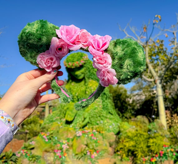 Moana Mouse Ears - Te Fiti Moana Mouse Ears I, Hawaiian Flower Mouse Ears, Custom  main image 3