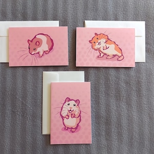 Greeting card - Hamsters