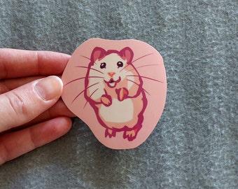 Vinyl stickers - Hamsters - Water-resistant