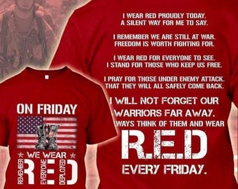 red friday shirts army