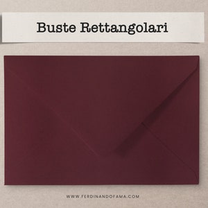 25 Buste rettangolari, Buste matrimonio, Buste Partecipazioni, Buste Inviti Buste, Buste Matrimonio rettangolari