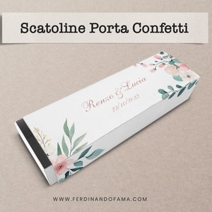 Boxes For wedding confetti, favor boxes, boxes for birth confetti, pre-die-cut, confetti boxes