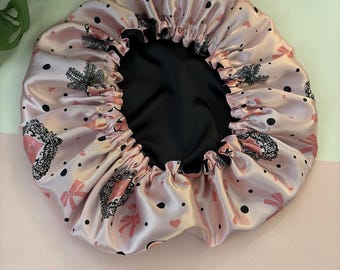 Silky Satin Hair Bonnet | Reversible, Protective Night Cap