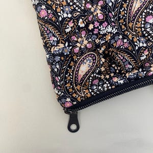 Pink und Schwarz Paisley - Business Laptoptasche | Bürotasche | Uni Tasche | Laptoptasche für Frauen | Herren Laptoptasche | Arbeitstasche |