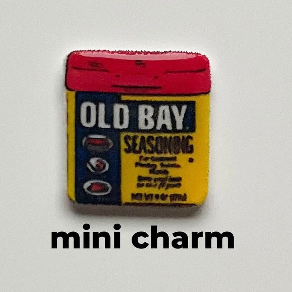 Mini Old Bay Croc Shoe Charm